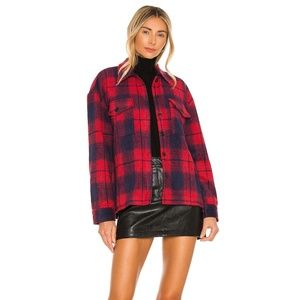 Amanda Uprichard Plaid Shacket